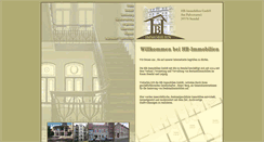 Desktop Screenshot of hb-immobilien-gmbh.de