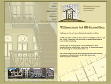 Tablet Screenshot of hb-immobilien-gmbh.de